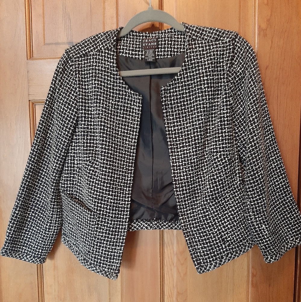 Woven BW Suit Jacket